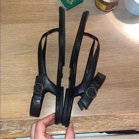 Tory Burch Minnie Travel Sandal, Black - 9.5 - Picture 3 of 6